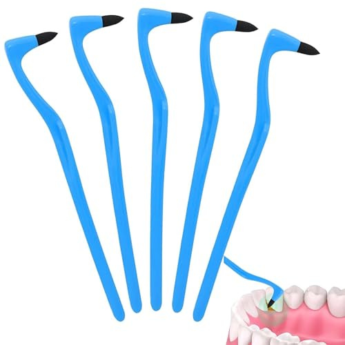 5pcs Tooth Stain Eraser Removers, Professional Tartar Cleaning Kit, Dental Picks Tooth Stain Remover Tool for Teeth Whitening Polishing Adult Oral Care