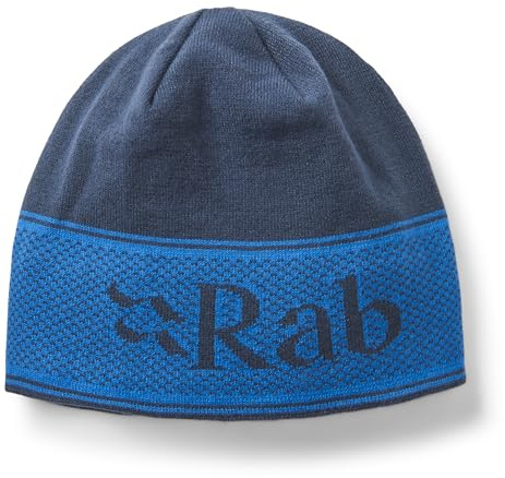 Rab Logo Band Beanie - Tempest Blue/Maya Blue - One Size