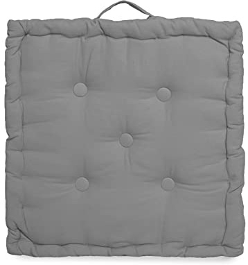 INSAFIANS Luxury 4-Inch Thick Armchair Booster Cushion Soft Touch Seat Pad for Elderly Post-Operative Pregnancy Support (Grey)