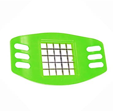 Coupe-frites pour légumes, oignons, carottes, concombres (vert)