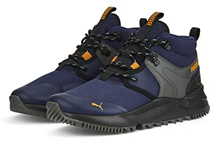 PUMA Pacer Future TR Mid, Scarpe da Ginnastica Unisex-Adulto, Peacoat/Dark Shadow/Orange Brick, 43 EU