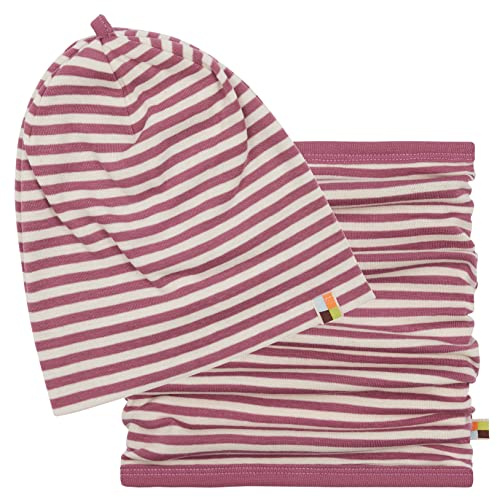 loud + proud Set Mütze + Schlauchschal, GOTS Zertifiziert