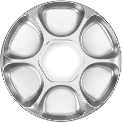Ownpets Edelstahl-Einsatz für Automatischer Katzenfutterautomat Edelstahl Napf für Nass/Trockenfutter, 6-Fach, für Katzenfutterautomat, Katzen, Haustier Feeder, Haustiernapf