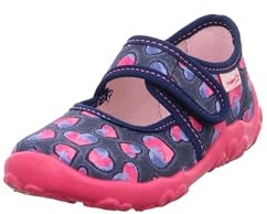 Superfit Mädchen Bonny 0-800283 Hausschuhe, Blau Pink 8800, 36 EU