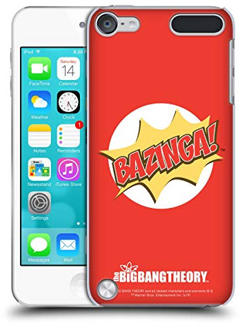 Head Case Designs sous Licence Officielle The Big Bang Theory Pop Art Bazinga Coque Dure pour l'arrière Compatible avec Apple iPod Touch 5G 5th Gen