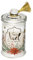 Feeric Christmas - Bougie Parfumée dans Pot en Verre avec Pompon D 6 cm, Citrus