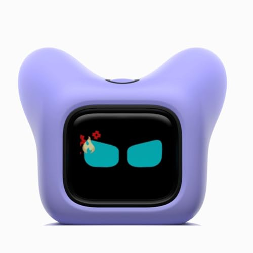 Akfldms Mascota Electrónica Xiaozhi con IA, Chatbot, Compañero Emocional, Pantalla de Borde Curvo de 1,83 Pulgadas, Adorable Emoticono Animado de Mascota