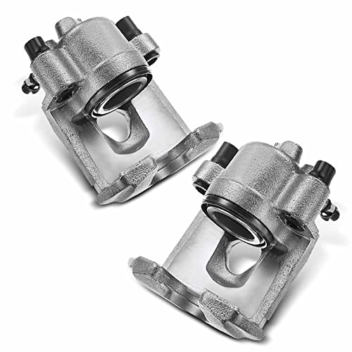 Frankberg 2x Brake Caliper Front Left Right Compatible with Arosa 6H 1997-2003 Fabia I 6Y2 6Y3 6Y5 2000-2007 Fox 5Z1 5Z3 2005-2011 Lupo 6X1 6E1 1998-2005