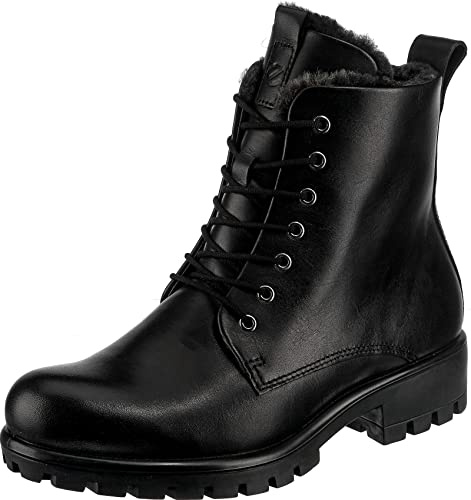 ECCO Women's modtray Mid-Cut Boot, Black, 7.5 UK