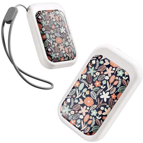 OCOOPA AI Calentadores de Manos Magnéticos Recargables Pack de 2, 5000mAh Ultra Delgado Calentador de Manos Eléctrico, Regalos para Mujer y Hombre Navidad Cumpleaños Esenciales de Invierno, UT4 Young