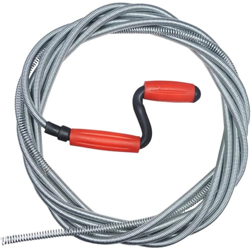 Sonda Sturatubi 5 metri Stura Lavandini e Scarichi Molla Sturatubi e Sturalavandini, Coclea di Drenaggio Molla Idraulica per Pulizia Tubi tubazioni sonda 5 metri 6mm 9367582