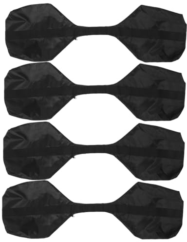 Gatuida 4 Piezas Bolsas de Arena para Toldos Sacos Resistentes de Tela Oxford Rellenables para Carpas Sombrillas y Refugios Exteriores Antiviento