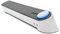 GOgroove Enceintes USB PC avec Design Incliné pour Une Amplification Sonore Parfaite - Port Audio 3,5 mm et Bouton de Contrôle du Volume/Alimentation - Compatible PC et Mac - Blanc