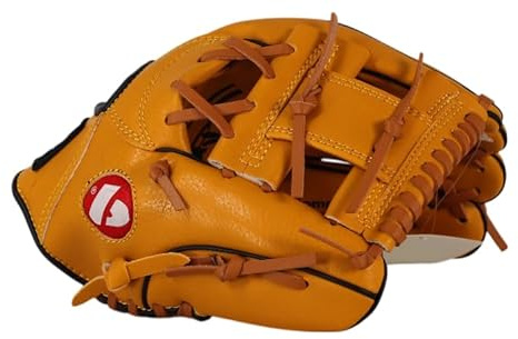 JL-115 - Gant de Baseball, outfiled, polyuréthane, Taille 11,5 (Tan)