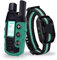 Dog Training Collar with Remote, 3300Ft Remote Range, Beep (1-8) & Vibration (1-16) Training Modes, USB Rechargeable IP67 Waterproof, Remote Anti Bark Collar for Large Medium Small Dogs (GREEN)