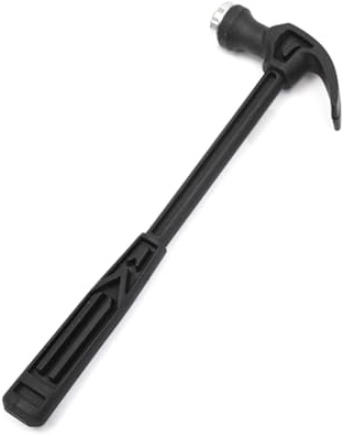 YIBOZI Martillo de garra, martillo de garra versátil, cabeza de hierro multifuncional para reparación y proyectos, martillo ergonómico con agarre cómodo