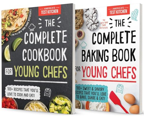 The Bestselling 2 Books Collection by America's Test Kitchen Kids. The Complete Cookbook for Young Chefs. The Complete Baking Book for Young Chefs