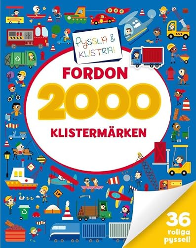 2000 klistermärken. Fordon