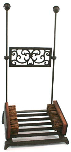 Black Ginger Traditional Cast Iron, Double Sided Boot Brush, Boot Pull, Muck Scarper & Boot Tree