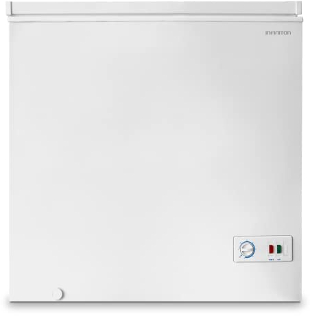 Congelador Horizontal Infiniton CH-A142B, 140L, Sistema Cíclico, Función Súper Congelación, Control Electrónico, Clase Energética F, Blanco