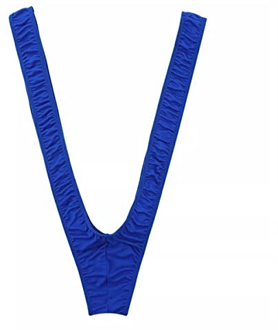 VemeFufu Perizoma String Tanga Uomo Thong Sexy Intimo Taglia Unica Blu
