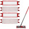 4 Piezas Recambio Fregona para Vilda Ultramax XL 51x14cm Paño de Repuesto Mopa para Vilda Ultramat XL 2in1 Microfibra Recambio para Fregar Suelos, Atrapa Fácilmente la Suciedad