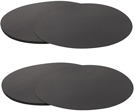 OHPHCALL 50stücke Verdickt Kunstdruckpapier Runder Malkarton Kraftpapierkarten Diy Handzeichnungskarton Zeichenkarton Malvorlagen Für Junge Mädchen