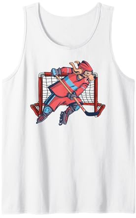 Hockey sur Roulette Roller Hockey Enfants Chien Inlinehockey Débardeur