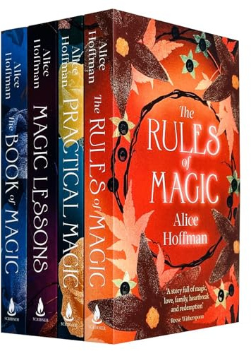 The Practical Magic Series 4 Books Collection Set By Alice Hoffman (Practical Magic, The Rules of Magic, Magic Lessons & The Book of Magic)