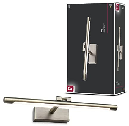 Paulmann 95562 LED Bilderleuchte Mingo 400mm incl. 1x9,5 W Warmweiß Altmessing Bildbeleuchtung Metall, Kunststoff Wandlampe 3000 K