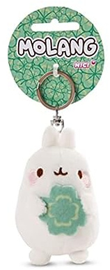 Schlüsselanhänger MOLANG mit Kleeblatt 8cm