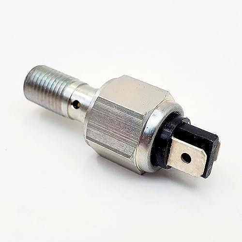 Hydraulic Rear Brake Light Switch for 2008-2017 Harley Dyna FXD Super Glide, FXDL Low Rider, FXDWG Wide Glide, FXDB Street Bob, FXDF Fat Bob, FLD Switchback - Replaces HD# 72026-08A - Made in Poland