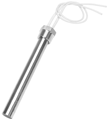 DERNORD Calentador de cartucho de inmersión de 12 V, 100 W, repuesto de elemento calefactor de varilla caliente de 3/4 pulgadas