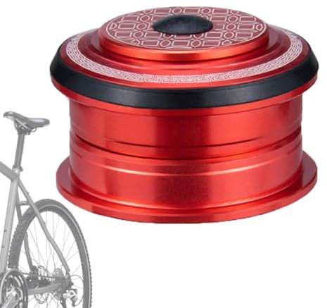 Kasmole Fahrrad-Steuersatz-Abstandshalter,Fahrrad-Steuersatz | Steuerrohr-Fahrradlager-Headset - Gerade konische Rohrrahmen-Gabel-Expander-Steckermutter, Fahrrad-Reparaturteile