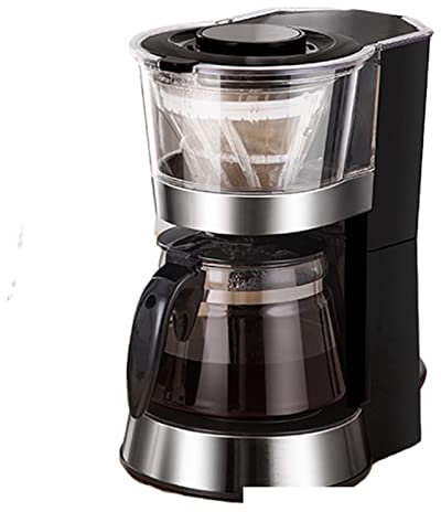 TEmkin Macchine da caffè da incasso Tazze Macchina per caffè Drip Geyser con elettrica automatica con boccetta e imbuto Protezione contro il surriscaldamento Macchine per il caffè (Size : UK)