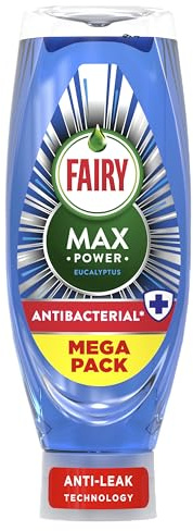 Fairy Max Power Washing up Liquid Antibacterial 730ML