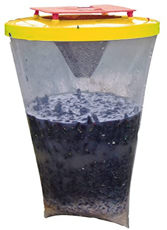 Tumnea Fly Trap - Trampa colgante para moscas para exteriores, para graneros, establos y patios al aire libre