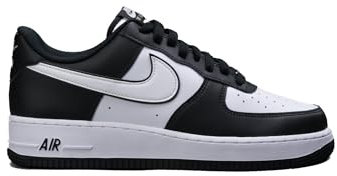 NIKE Herren Air Force 1 '07 Sneaker, Schwarz/Weiß, 40.5 EU