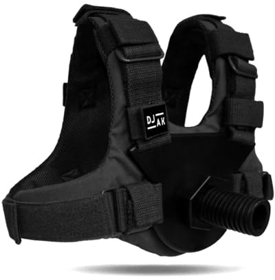 DJAK - Gilet da allenamento per Calisthenics, CrossFit e Corsa – Adatto per pesi olimpici, capacità di carico regolabile fino a 80 kg – Gilet da allenamento per la forza
