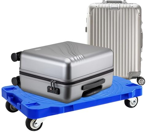 Carrito Muebles con Ruedas | Carro Portátil con Ruedas - 100kg Capacidad Expandible Maletín De Mano Carro Transportador Resistente para Hogar Almacén Compras Viaje Camping Transporte