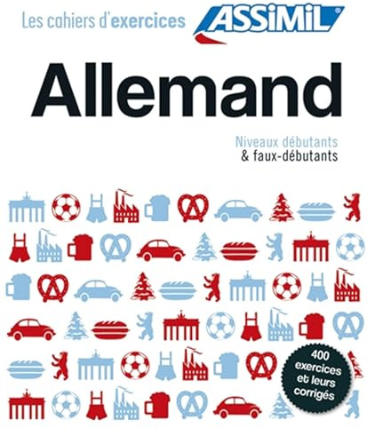 Coffret Cahiers d'Exercices Allemand | Niveaux Débutants & Faux - Débutants | Assimil