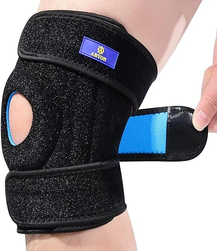 ABYON Kniebandage für Männer Damen, Kniestütze mit Patella Gel Pads & Feder Seitenstabilisatoren für Knieschmerz, Geschwollen, Meniskusriss, Arthritis, ACL, PCL, MCL