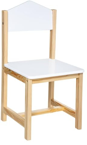 Chaise Enfant Maison Blanche Atmosphera
