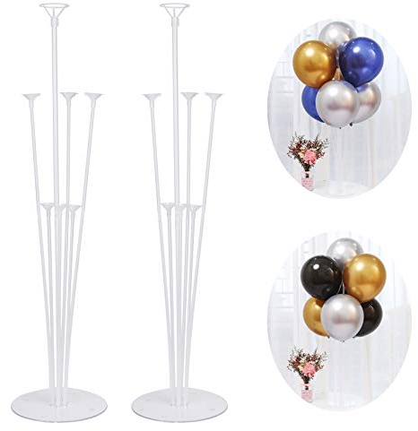Ballon Stick Halter Ballonständer für Tisch Basistabelle Desktop Support Halter für Geburtstag Party Hochzeit 2 Stück