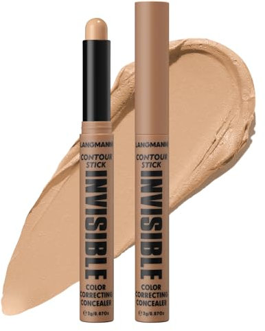 Corrector en barra profesional, corrector de cobertura media, cobertura natural, larga duración, fórmula vegana (#6, Medio)