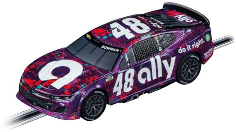 Carrera GO NASCAR Camaro NextGen ZL1 Hendrick Motorsports, Alex Bowman, No.48 | Maßstab 1:43 Slotcar | Kompatibel mit GO, GO Plus & Battery | Authentisch für Kinder & Erwachsene ab 6 Jahren