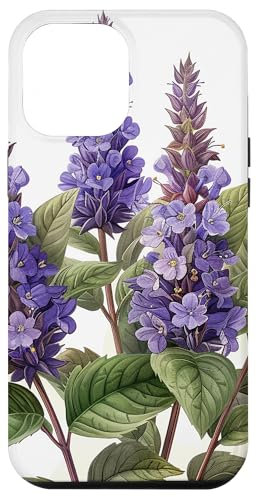 iPhone 15 Pro Max Anise Hyssop Flower Cottagecore Graphic Case
