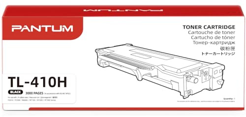 PANTUM Originale TL-410H Toner nero con resa di 3000 pagine compatibile con P3018DW P3308DW M6700DW M6808FDW M7108DW M7108DN M7208FDW P3010DW P3300DW M6800FDW M7100DW M7100DN M7200FDW (Black)