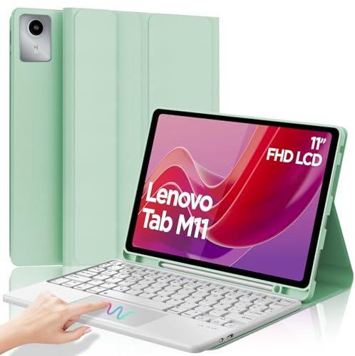 IVEOPPE Funda Teclado para Lenovo Tab M11 11 Pulgadas 2024 TB330FU/TB330XU
