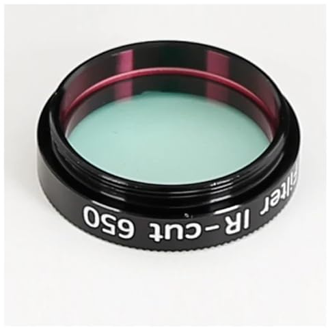 Telescope Accessories 650 - Filtro infrarrojo de 1.25 pulgadas, accesorio astronómico de corte infrarrojo